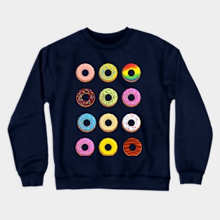 Delightfully more donuty Crewneck Sweatshirt